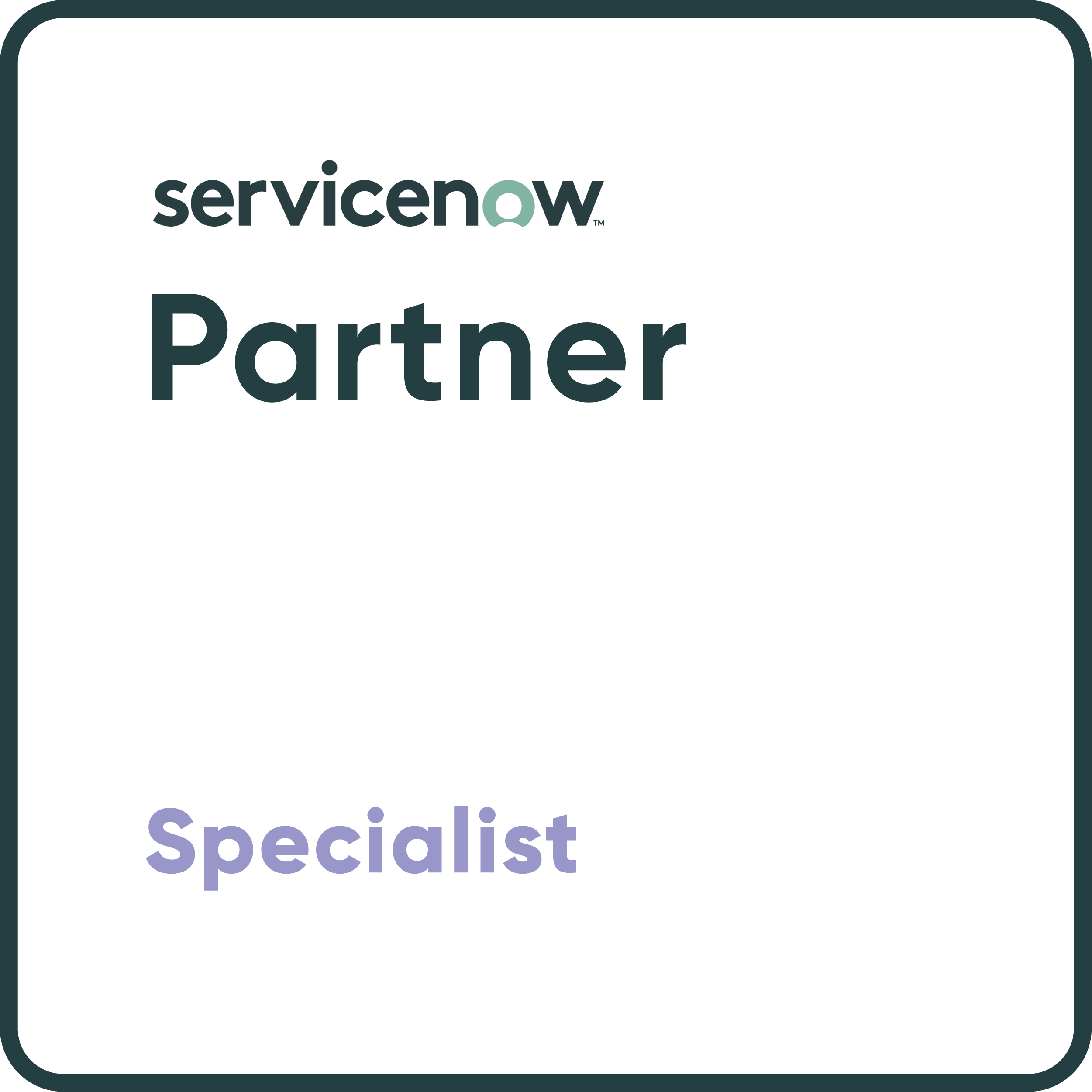 ServiceNow Partner Badge